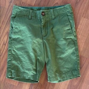 Lands' End Forest Green Shorts, adjustable waist